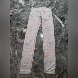 athleta girl - splatter paint girls leggings